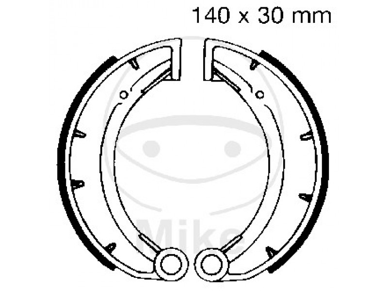 Brake shoe set EBC 979 nu contin arcurile Brake shoe set EBC 979 nu contin arcurile