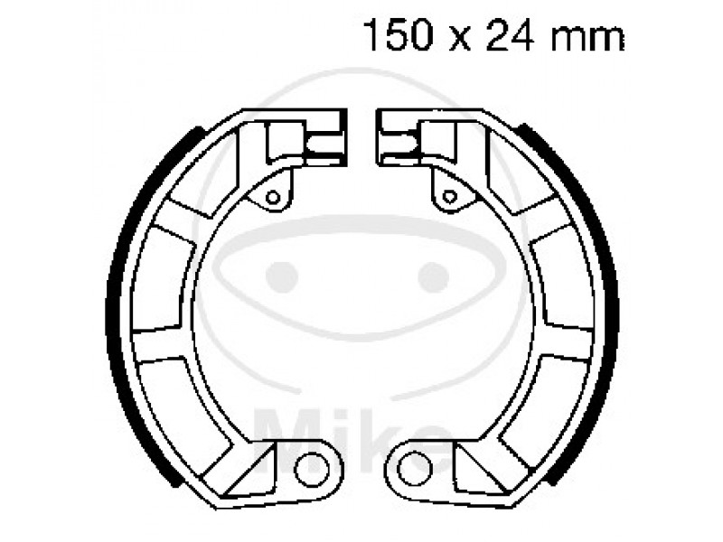 Brake shoe set EBC V904 nu contin arcurile Brake shoe set EBC V904 nu contin arcurile
