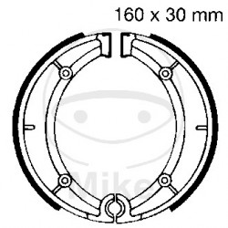 Brake shoe set EBC 921 nu contin arcurile Brake shoe set EBC 921 nu contin arcurile