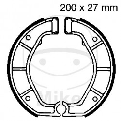 Brake shoe set EBC 859 nu contin arcurile Brake shoe set EBC 859 nu contin arcurile