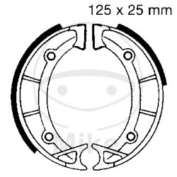 Brake shoe set EBC 805 nu contin arcurile Brake shoe set EBC 805 nu contin arcurile