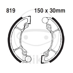 Brake shoe set EBC 819 nu contin arcurile Brake shoe set EBC 819 nu contin arcurile