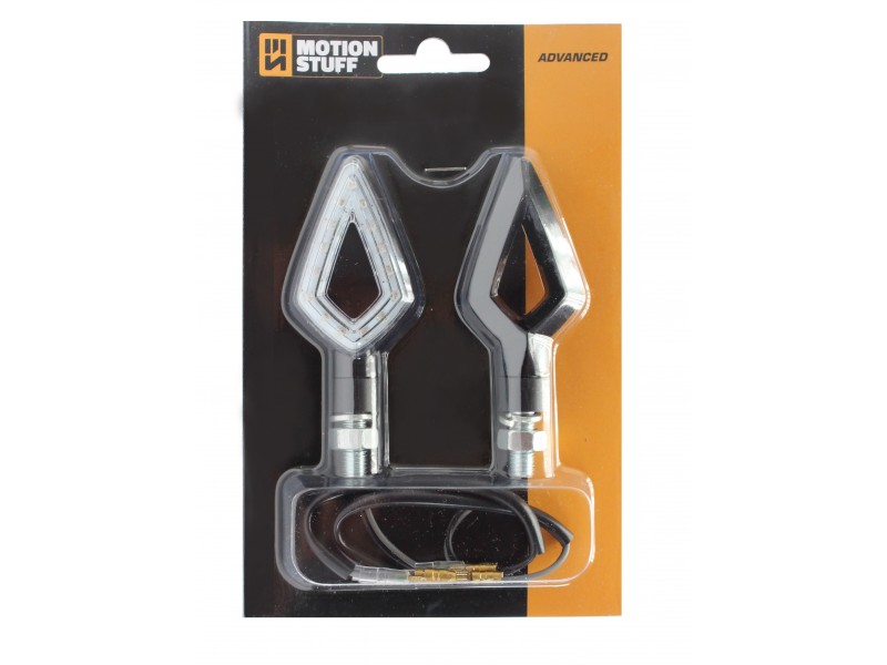 Semnale LED (2 buc) MOTION STUFF Negru