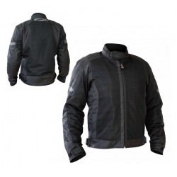 Geaca (jacheta) motociclete barbati Touring Unik Racing model VZ-06 culoare neagra Geaca (jacheta) motociclete barbati Touring Unik Racing model VZ-06 culoare neagra