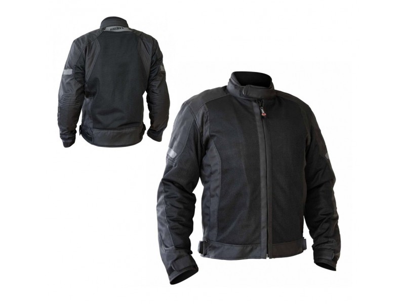 Geaca (jacheta) motociclete barbati Touring Unik Racing model VZ-06 culoare neagra Geaca (jacheta) motociclete barbati Touring Unik Racing model VZ-06 culoare neagra