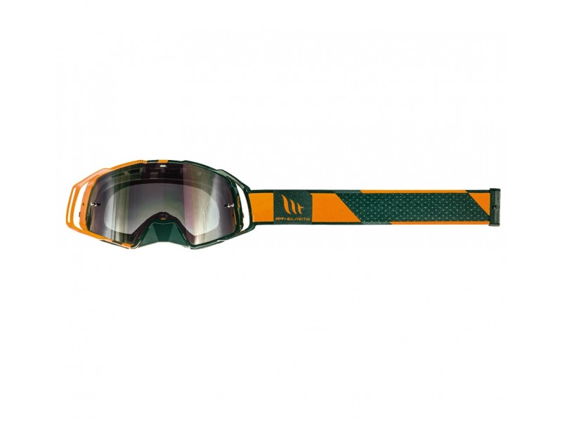 Ochelari MT off road (cross-enduro) MX EVO Stripes - culoare negru/portocaliu