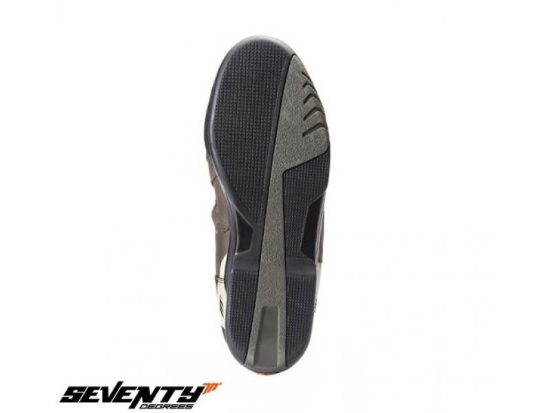 Ghete (cizme) moto Touring Unisex Seventy model SD-BT2 culoare: maro