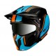 Casca MT Streetfighter SV Twin A4 negru/albastru/portocaliu fluor lucios (ochelari soare integrati) - masca (protectie) barbie si cozoroc detasabile Casca MT Streetfighter SV Twin A4 negru/albastru/portocaliu fluor lucios (ochelari soare integrati) - masca (protectie) barbie si cozoroc detasabile