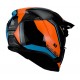 Casca MT Streetfighter SV Twin A4 negru/albastru/portocaliu fluor lucios (ochelari soare integrati) - masca (protectie) barbie si cozoroc detasabile Casca MT Streetfighter SV Twin A4 negru/albastru/portocaliu fluor lucios (ochelari soare integrati) - masca (protectie) barbie si cozoroc detasabile