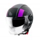 Casca MT Viale SV Phantom C8 roz mat (ochelari soare integrati)